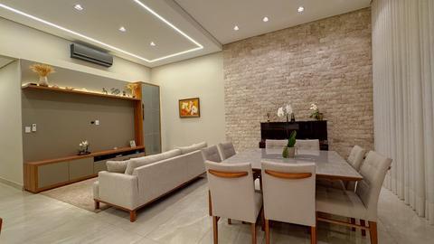 Casa à venda em Sumaré, Residencial Real Park Sumaré, com 3 quartos, com 140 m², Real Park Sumaré